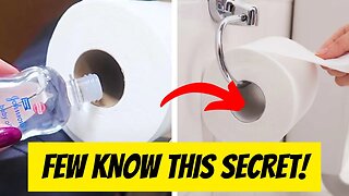 She Puts Baby Oil On The Toilet Paper Roll For A Brilliant Reason