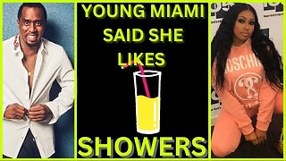 |NEWS| Young Miami Likes Lemonade Showers 🤷🏿‍♂️