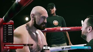 Undisputed Online Gameplay Tyson Fury vs Tyson Fury 2 (Online Ranked 6)