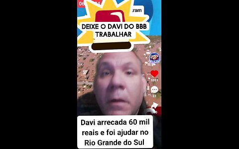 Deixe o Davi do BBB trabalhar