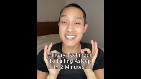 Military Technique To Falling Asleep In Two Minutes