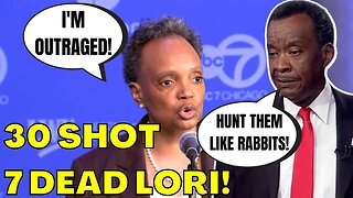 Willie Wilson Says "HUNT THEM LIKE RABBITS" after 30 SHOT in Chicago! Lori Lightfoot OFFENDED!