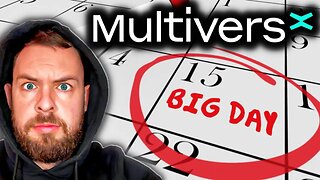 UPDATE - MULTIVERSX KEY DATES!