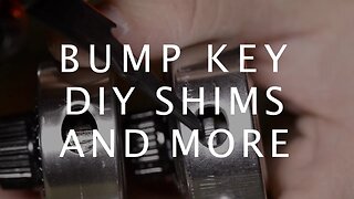 Lock Picking - Bump Key, Shims, Auto Lock Picking, EZ Decoder, Home-Made Shims