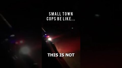 Small Town Cops Are Different
