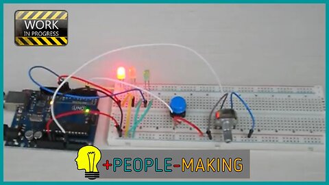 100 Progetti con Arduino Uno - 003 Semaforo con chiamata tempo regolabile