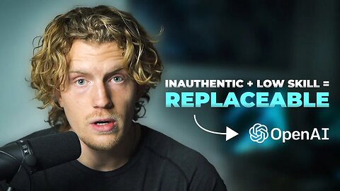 Don't Get Replaced By AI (How To Write Authentic Content)