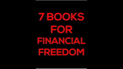 7 Books for financial freedom