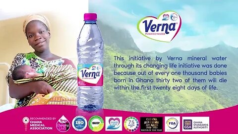 Verna Mineral Water Supports Ghana Medical Association WIth Incubators and Phototherapy Machines.