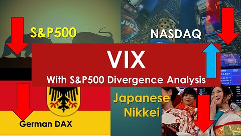 VIX SP500 NASDAQ GermanDax JapanNikkei Technical Analysis Jun 01 2024