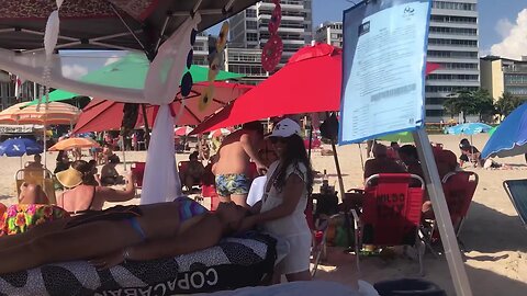 🇧🇷 Ipanema Beach, Rio de Janeiro 🌊 walking tour