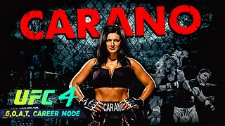 UFC 4 "CRUSH" GINA CARANO CAREER MODE EP 6 (PS4)