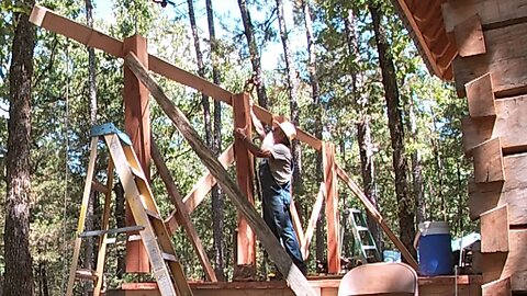 Building the Porch Roof, Paradise Point - Ep 20