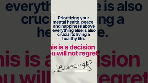 Prioritise your mental health, peace, and happiness.You deserve better.#mentalhealth #viral #shorts