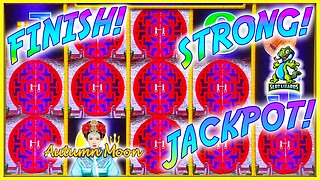 FINISH STRONG!!! UNEXPECTED JACKPOT! Dragon Link Autumn Moon Slot