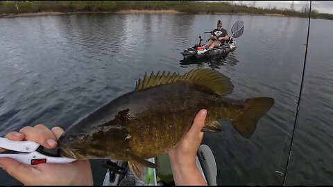 Sunset Success 5lb Smallie 🌅