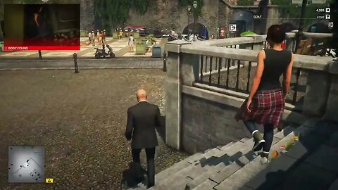 HITMAN III Eliminate Alerted Territory Sapienza Syndicate Member