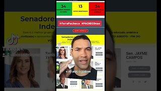 votos empatados para o senado #ForaPacheco #votos #empatados #presidência #senado #Pac