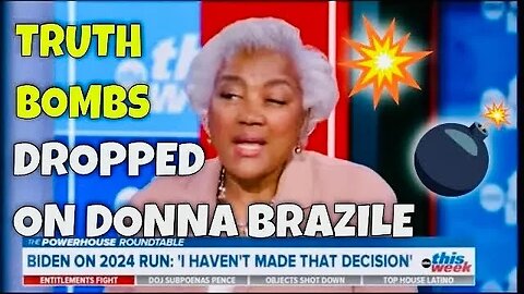 Truth B*mbs 💣 Dropped on Donna Brazile on ABC News as she Tries to Defend KAMALA HARRIS💥