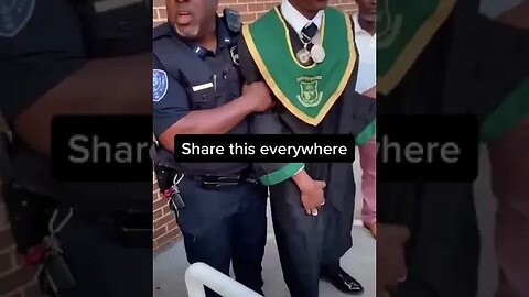 HE GOT ARRESTED FOR THROWING MONEY TO THE GRADUATING CLASS