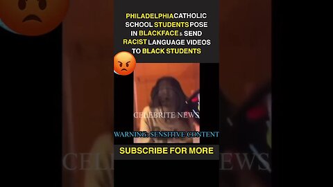 School Student RACIST Language to BLACK Students