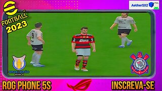 EFOOTBALL 2023 - AetherSX2 Emulator PlayStation 2 para Android - Brasileirão 2023 Corinthians