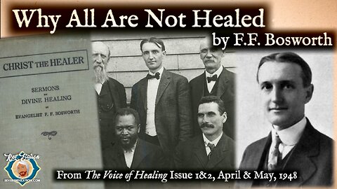 Why All are Not Healed by F.F. Bosworth