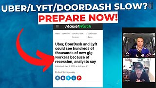 UBER LYFT DOORDASH Driver Oversaturation Is Here - Time To Prepare