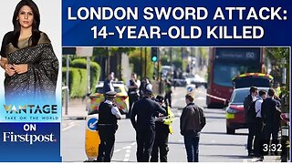 Man with Sword arrested after stabbing rampage in East London | Watch