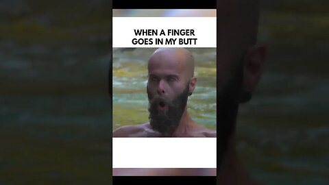 when a finger does in my butt