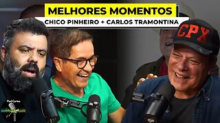 MELHORES CHICO PINHEIRO [+ CARLOS TRAMONTINA] - Flow Podcast