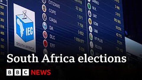 South Africa: ANC vote collapses in historicelection | BBC News