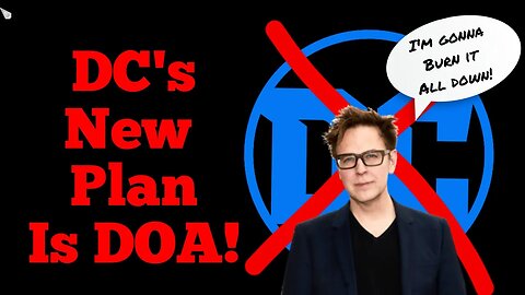 James Gunn's New DC movie slate is DOA!