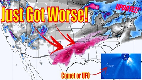 Major Ice Storm Just Got Worse!! - The WeatherMan Plus
