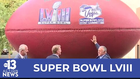 Las Vegas is on the clock for Super Bowl LVIII