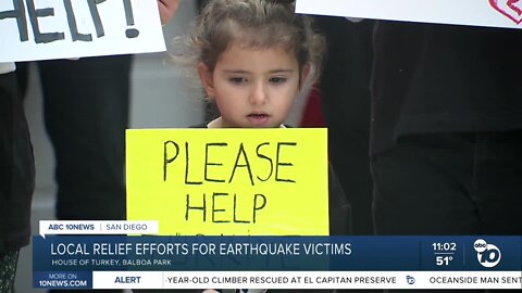 House of Turkey in Balboa Park fundraises for earthquake victims