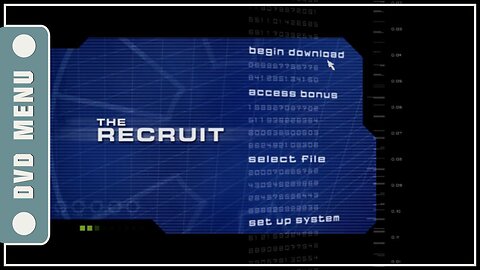 The Recruit - DVD Menu