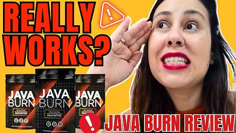 JAVA BURN Coffee For Weight Loss & Boost Metabolism 2024 | JAVA BURN Review