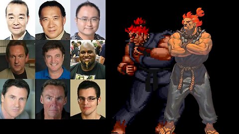 Video Game Voice Comparison- Akuma (Street Fighter)