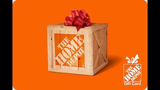 $250 HOME DEPOT GIFT CARD