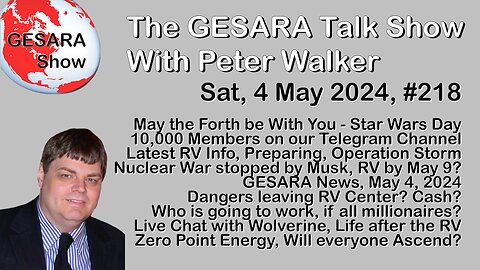 2024-05-04 GESARA Talk Show 218 - Saturday