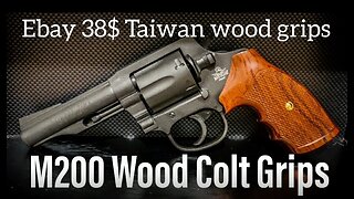 Rock Island M200 with Colt Wood Grips