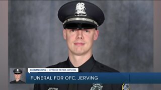 Honoring Officer Jerving: Community to hold procession, funeral on Monday