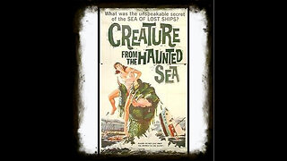 The Creature From The Haunted Sea 1961 | Classic Horror Movies | Vintage Full Movies