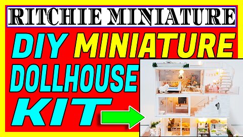 DIY Miniature Dollhouse Kit