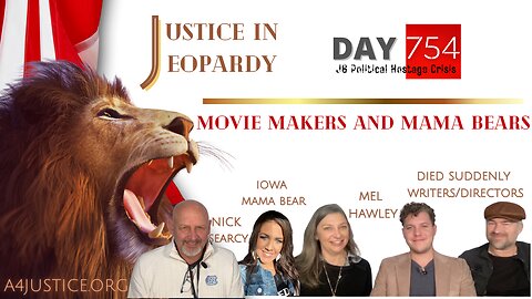 J6 | Nick Searcy | Died Suddenly | Iowa Mama Bear | Justice n Jeopardy DAY 754