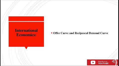 offer curve of reciprocal demand curve