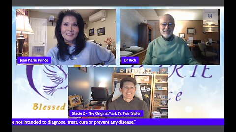 Ep2 Guests Dr. Rich Petras & Stacie Z on "Inspired Blessings with Jean Marie Prince."