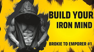 THE ONLY WAY TO BUILD UNBREAKABLE DISCIPLINE. BROKIE TO EMPORER #1