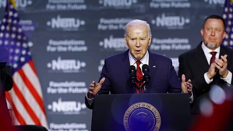 Joe Biden Read Script Instructions Out Loud in Teleprompter Gaffe: 'Four More Years, Pause'